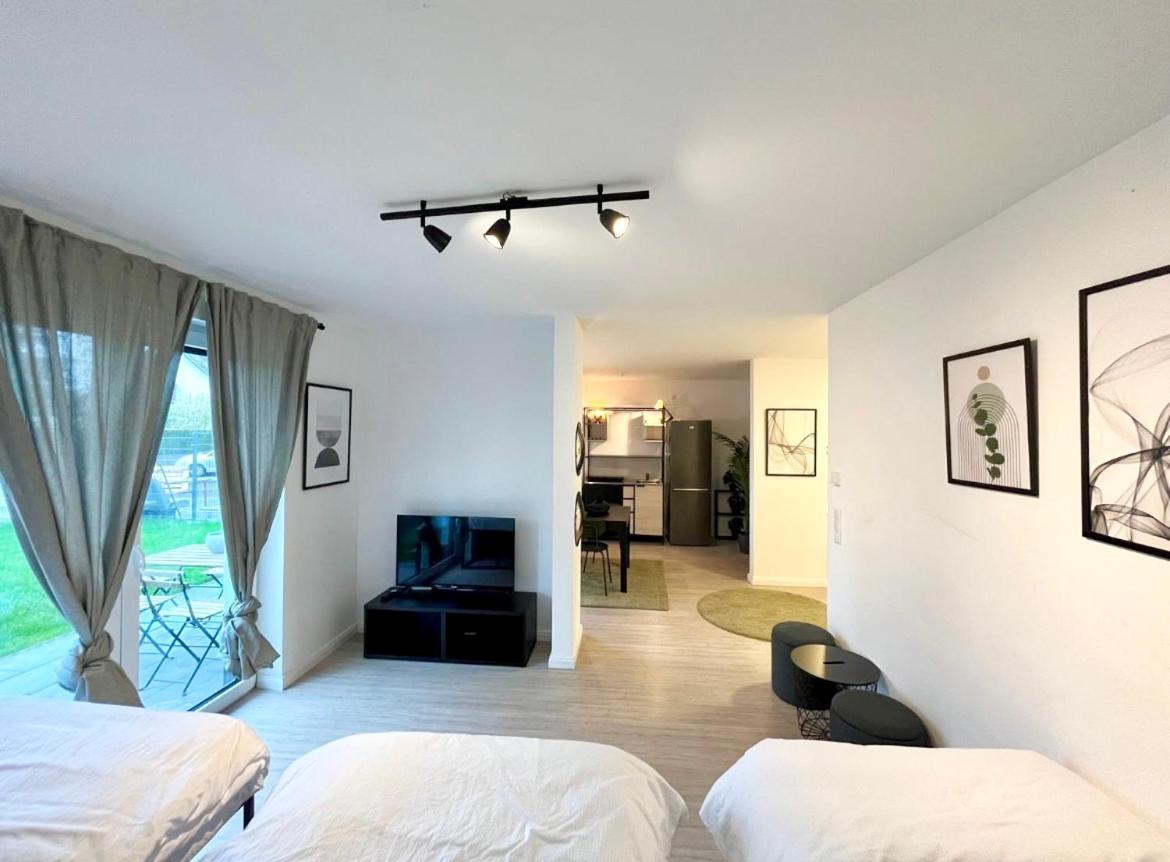 Gemuetliche Apartments Direkt An Der Grenze Von Hamburg Norderstedt Exteriör bild